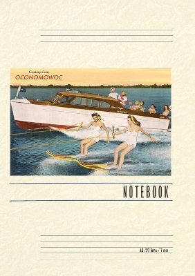 Vintage Lined Notebook Greetings from Lake Oconomowoc