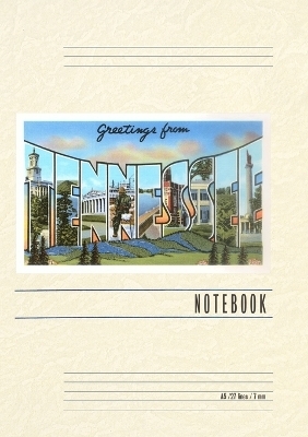 Vintage Lined Notebook Greetings from Tennessee