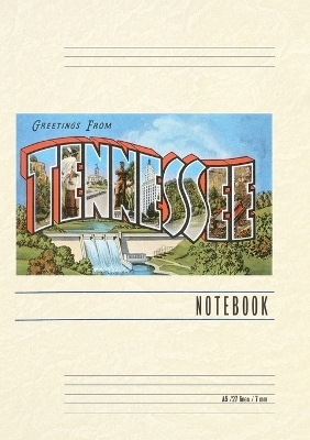 Vintage Lined Notebook Greetings from Tennessee