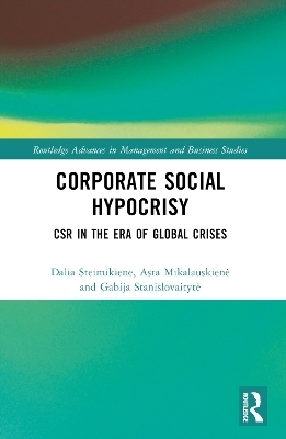 Corporate Social Hypocrisy - Dalia Steimikiene, Asta Mikalauskienė, Gabija Stanislovaitytė