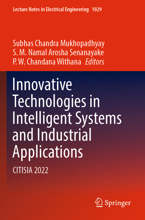 Innovative Technologies in Intelligent Systems and Industrial Applications - 