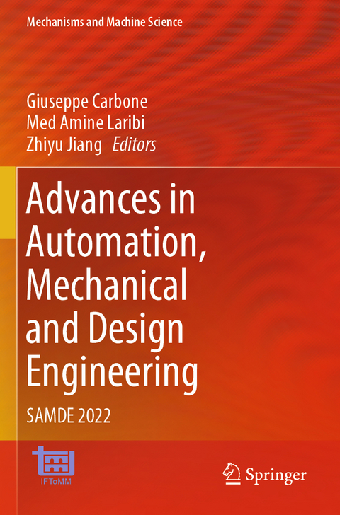 Advances in Automation, Mechanical and Design Engineering - 