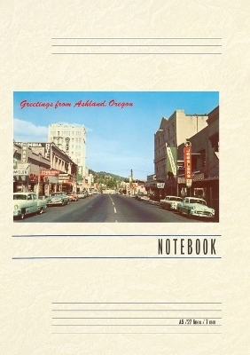 Vintage Lined Notebook Greetings from Ashland