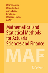 Mathematical and Statistical Methods for Actuarial Sciences and Finance - 