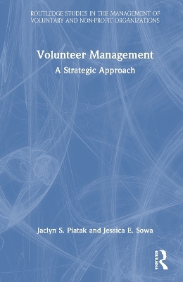 Volunteer Management - Jaclyn S. Piatak, Jessica E. Sowa