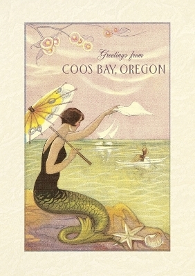 Vintage Lined Notebook Greetings from Coos Bay