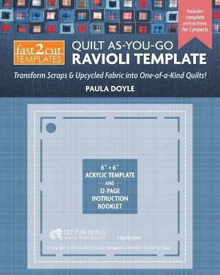 Fast2cut (R) Quilt As-You-Go Ravioli Template - Paula Doyle