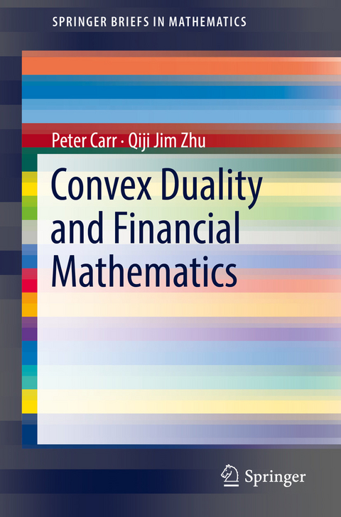Convex Duality and Financial Mathematics -  Peter Carr,  Qiji Jim Zhu