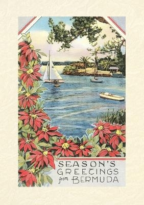 Vintage Lined Notebook Season's Greetings from Bermuda