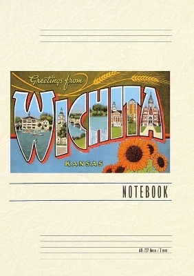 Vintage Lined Notebook Greetings from Wichita