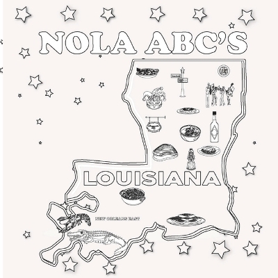 NOLA ABC'S Coloring Book - Jaz Morton