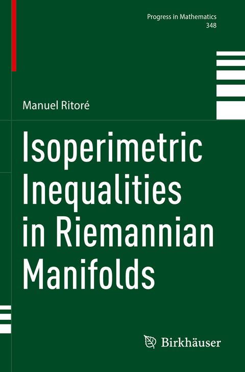 Isoperimetric Inequalities in Riemannian Manifolds - Manuel Ritoré