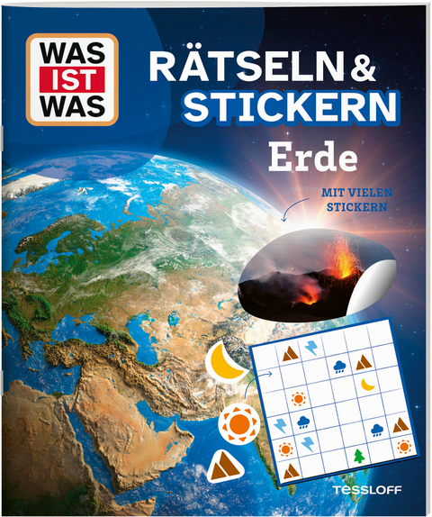 WAS IST WAS Rätseln und Stickern: Erde