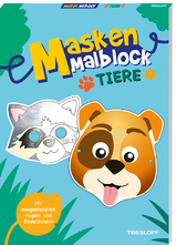 Masken-Malblock.Tiere