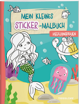 Mein kleines Sticker-Malbuch. Meerjungfrauen