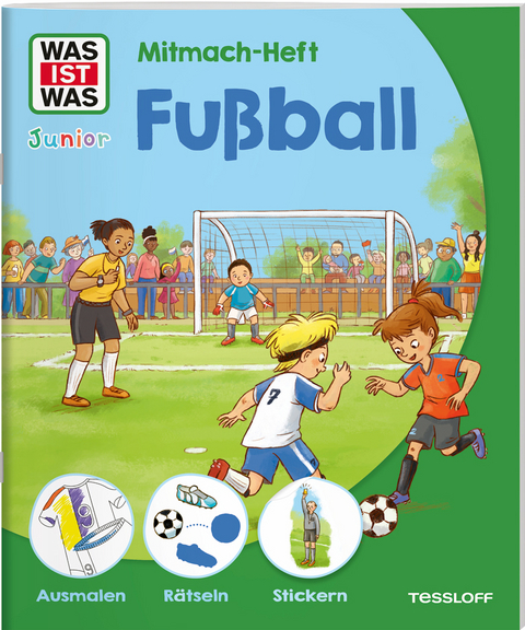 WAS IST WAS Junior Mitmach-Heft Fußball - Christina Braun