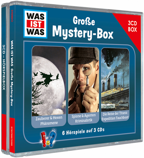 WAS IST WAS 3-CD Hörspielbox. Große Mystery-Box