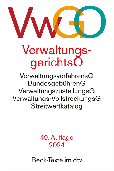 Verwaltungsgerichtsordnung, Verwaltungsverfahrensgesetz