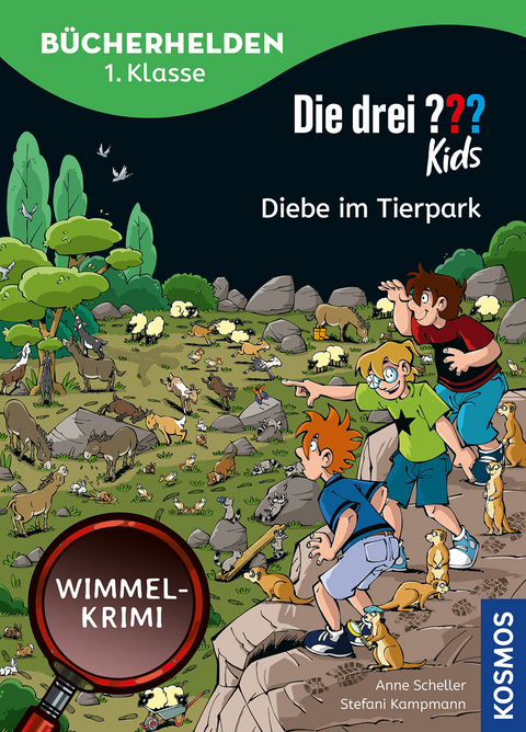 Die drei ??? Kids, Bücherhelden 1. Klasse, Diebe im Tierpark - Anne Scheller