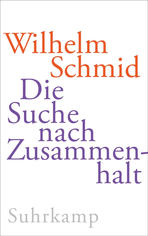 Die Suche nach Zusammenhalt - Wilhelm Schmid