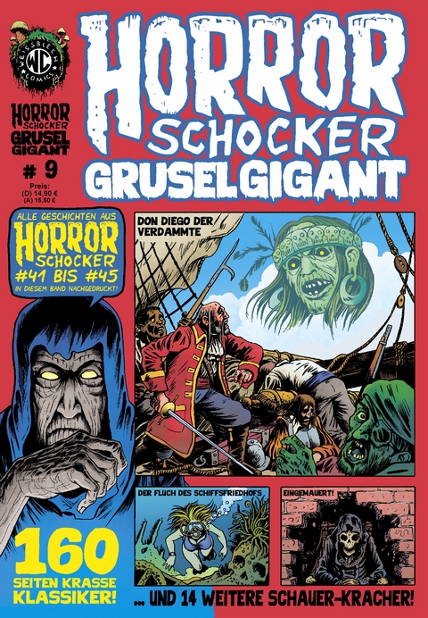 HORRORSCHOCKER Grusel Gigant 9 - Levin Kurio, Lep The, Kolja S., Roman Turowski, Marte Kurio-Deiterding, Klaus Scherwinski, Falko Kutz, Damir Hamidovic, Florian Meusel, Erol Lorenzo Debris, Rainer Engel, Andreas Butzbach