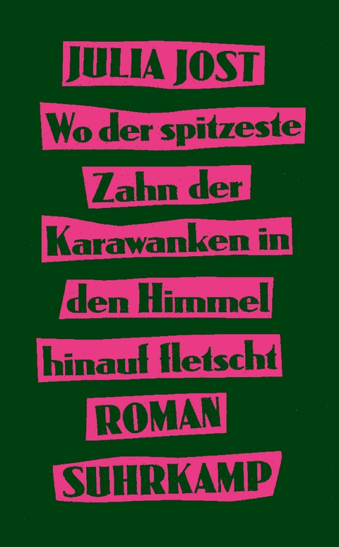 Wo der spitzeste Zahn der Karawanken in den Himmel hinauf fletscht - Julia Jost