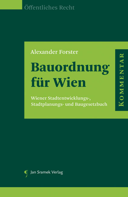 Bauordnung für Wien - Alexander Forster