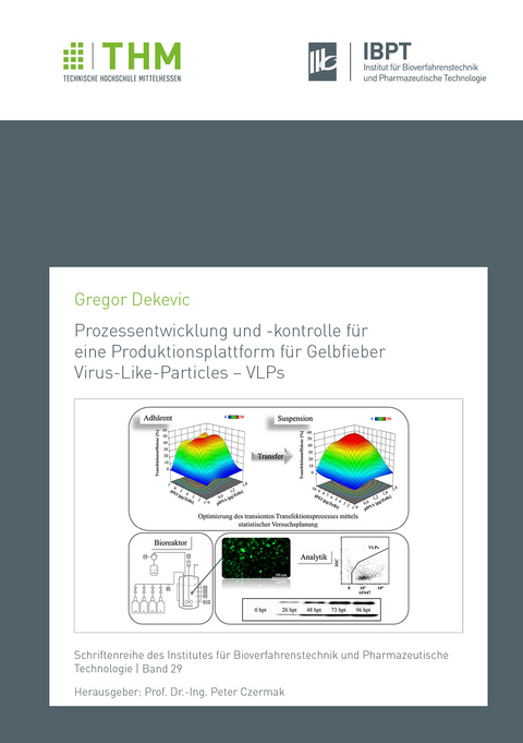 Prozessentwicklung und -kontrolle für eine Produktionsplattform für Gelbfieber Virus-Like-Particles – VLPs - Gregor Dekevic