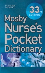 Mosby Nurse's Pocket Dictionary - Brooker, Chris