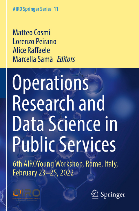 Operations Research and Data Science in Public Services - 