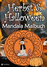 Herbst Mandala Malbuch für Erwachsene Halloween Mandalas Malblock Frauen, Mädchen, Kinder - Kenya Kooper