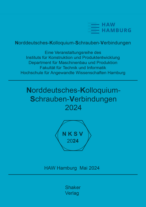 Norddeutsches Kolloquium Schraubenverbindungen 2024 - 