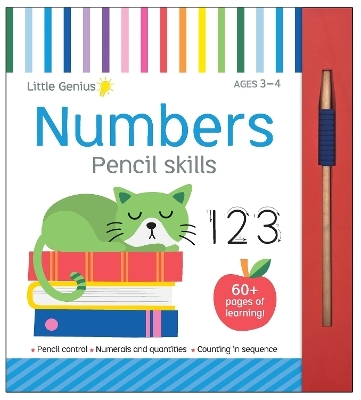 Little Genius - Pencil Skills Activity Pad Numbers