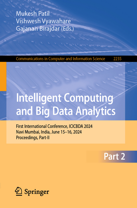 Intelligent Computing and Big Data Analytics - 