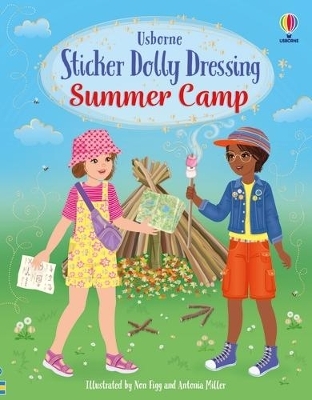 Sticker Dolly Dressing Summer Camp - Fiona Watt