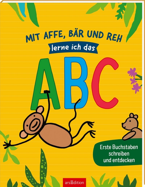 Mit Affe, Bär und Reh lerne ich das ABC