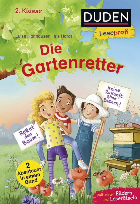 Duden Leseprofi – Die Gartenretter, 2. Klasse (Doppelband) - Luise Holthausen