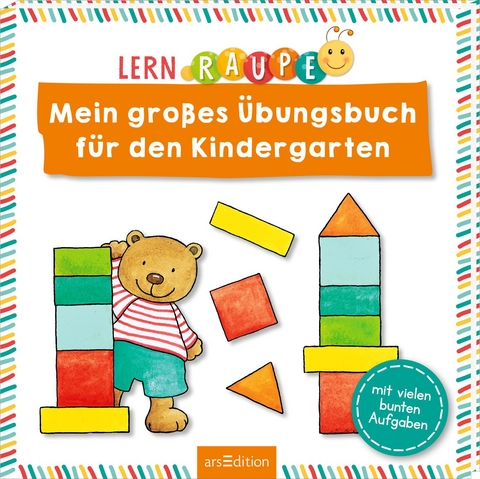 Lernraupe – Mein großes Übungsbuch für den Kindergarten