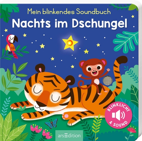 Mein blinkendes Soundbuch – Nachts im Dschungel - Maria Höck