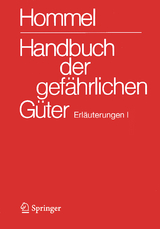 Handbuch der gefährlichen Güter. Erläuterungen I - Holzhäuser, Jörg; Holzhäuser, Petra