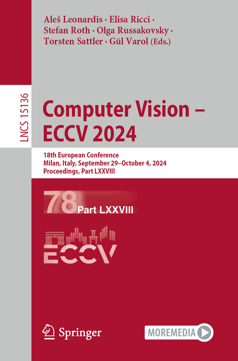 Computer Vision – ECCV 2024 - 