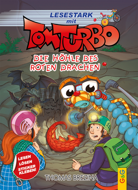 Tom Turbo - Lesestark - Die Höhle des roten Drachen - Thomas Brezina