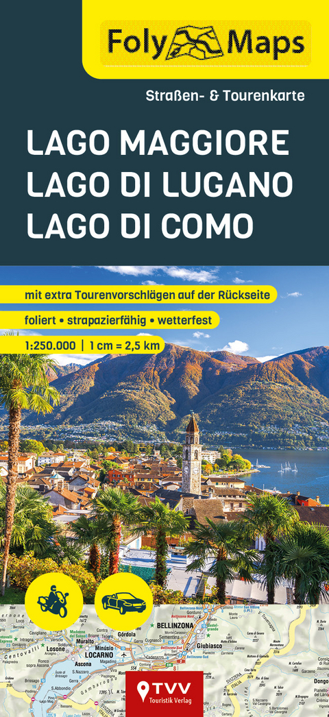 FolyMaps Lago Maggiore | Lago di Lugano | Lago di Como