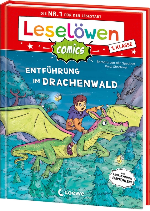 Leselöwen Comics 1. Klasse - Entführung im Drachenwald - Barbara van den Speulhof