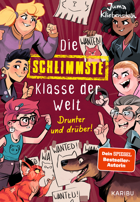 Die schlimmste Klasse der Welt (Band 4) – Drunter und drüber! - Juma Kliebenstein