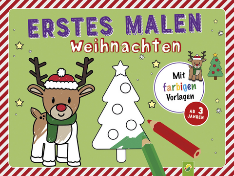 Erstes Malen Weihnachten