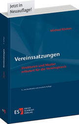 Vereinssatzungen - Röcken, Michael