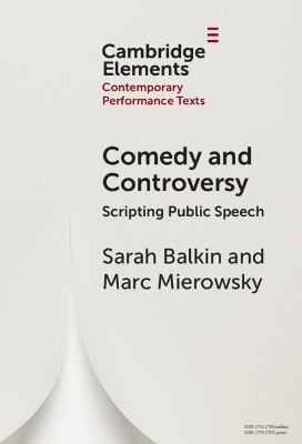 Comedy and Controversy - Sarah Balkin, Marc Mierowsky