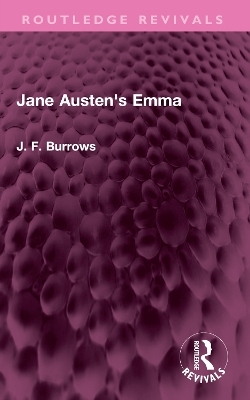 Jane Austen's Emma - J. F. Burrows