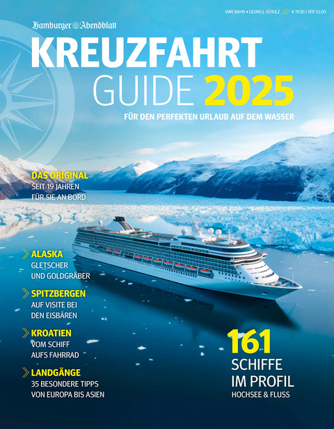 Kreuzfahrt Guide 2025 - Uwe Bahn, Georg J. Schulz